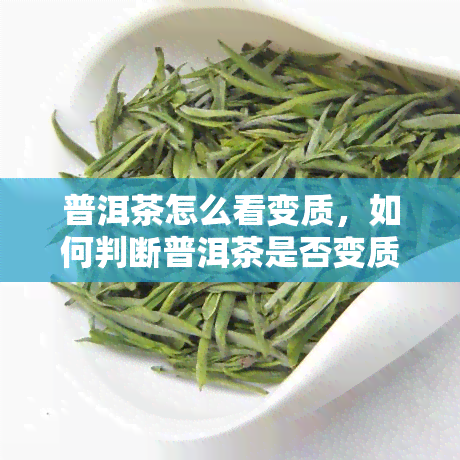 普洱茶怎么看变质，如何判断普洱茶是否变质？