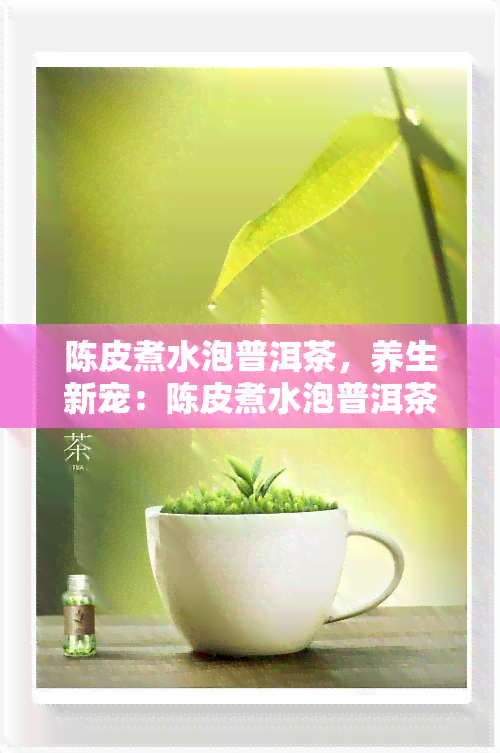 陈皮煮水泡普洱茶，养生新宠：陈皮煮水泡普洱茶，口感与健的双重享受