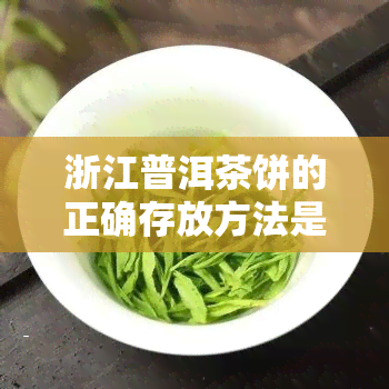 浙江普洱茶饼的正确存放方法是什么？