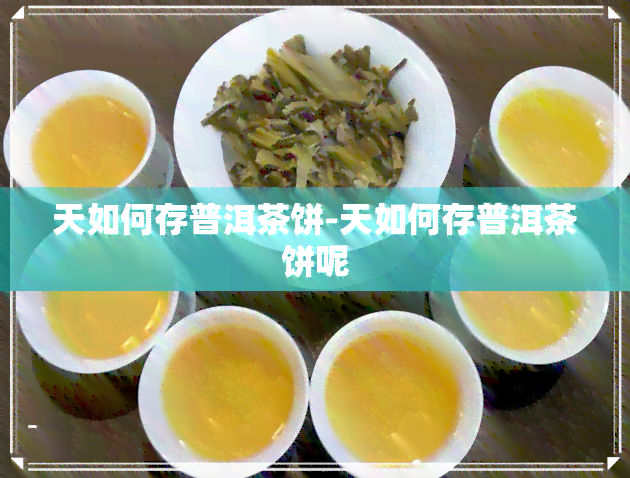 天如何存普洱茶饼-天如何存普洱茶饼呢