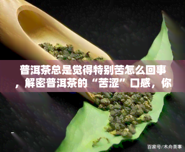 普洱茶总是觉得特别苦怎么回事，解密普洱茶的“苦涩”口感，你可能忽视了这些因素