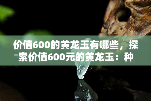 价值600的黄龙玉有哪些，探索价值600元的黄龙玉：种类、特点与鉴定方法