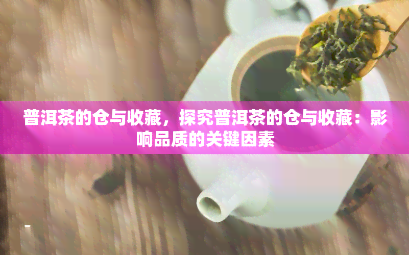 普洱茶的仓与收藏，探究普洱茶的仓与收藏：影响品质的关键因素