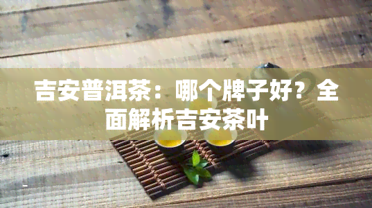 吉安普洱茶：哪个牌子好？全面解析吉安茶叶