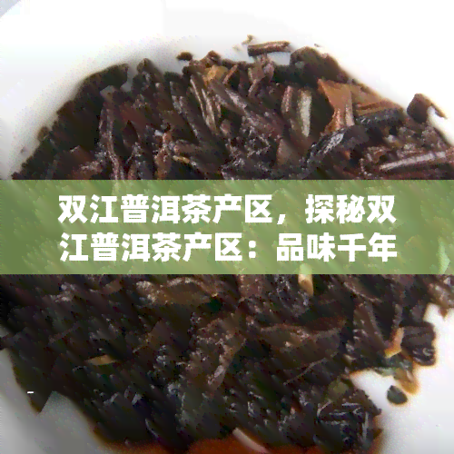 双江普洱茶产区，探秘双江普洱茶产区：品味千年古树茶的独特魅力