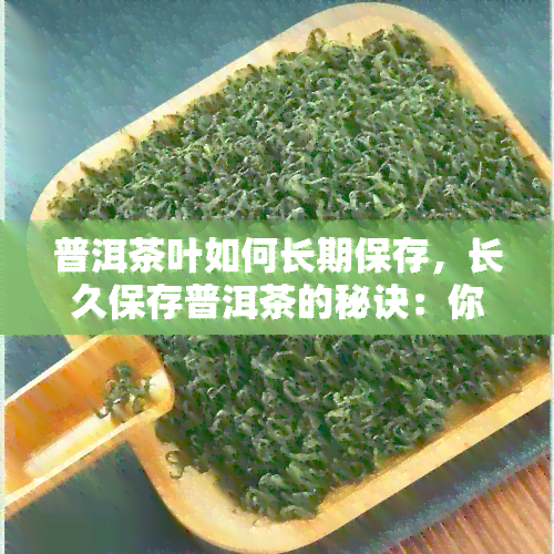 普洱茶叶如何长期保存，长久保存普洱茶的秘诀：你需要知道的四个步骤