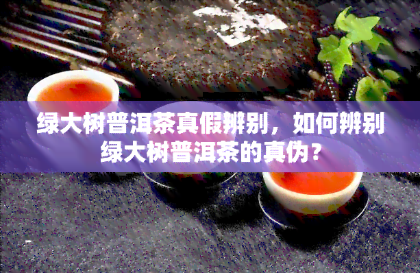 绿大树普洱茶真假辨别，如何辨别绿大树普洱茶的真伪？