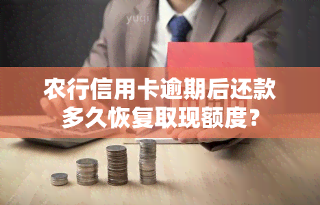 农行信用卡逾期后还款多久恢复取现额度？