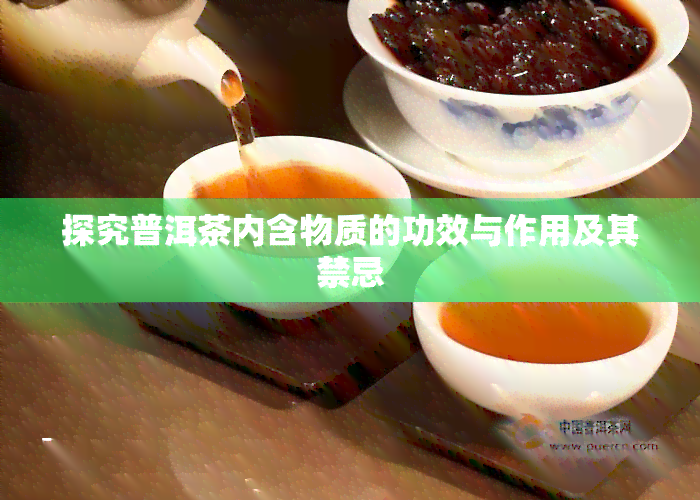 探究普洱茶内含物质的功效与作用及其禁忌