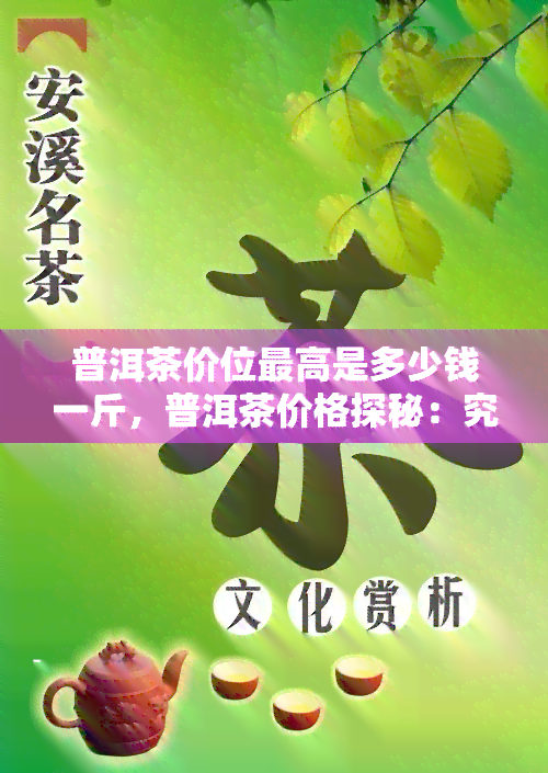 普洱茶价位更高是多少钱一斤，普洱茶价格探秘：究竟一斤能卖到多少？