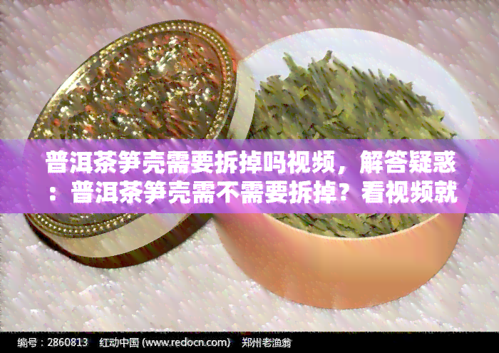 普洱茶笋壳需要拆掉吗视频，解答疑惑：普洱茶笋壳需不需要拆掉？看视频就知道！