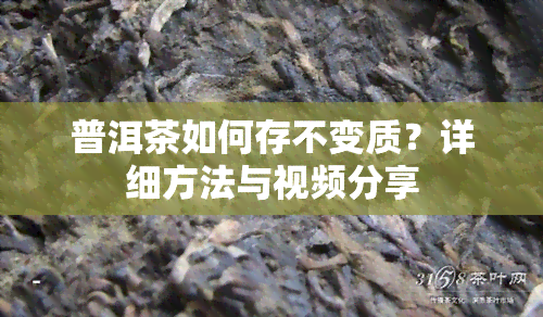 普洱茶如何存不变质？详细方法与视频分享