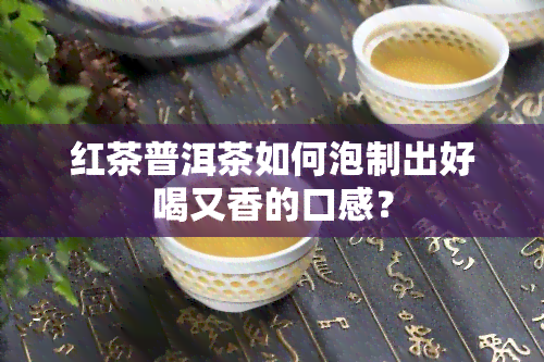 红茶普洱茶如何泡制出好喝又香的口感？