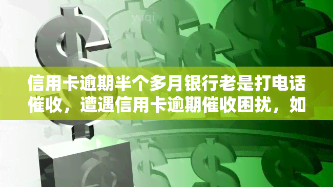 信用卡逾期半个多月银行老是打电话，遭遇信用卡逾期困扰，如何妥善处理？