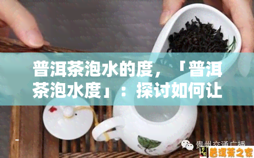 普洱茶泡水的度，「普洱茶泡水度」：探讨如何让普洱茶发挥更大口感和营养成分