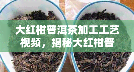 大红柑普洱茶加工工艺视频，揭秘大红柑普洱茶的精细加工工艺：全程实拍视频解析