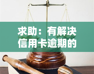 求助：有解决信用卡逾期的公司吗？知乎上有人分享经验吗？