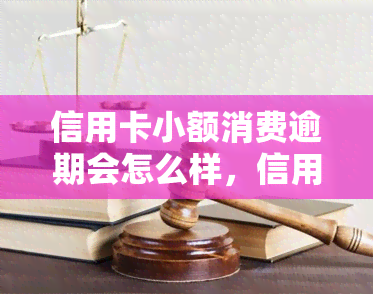 信用卡小额消费逾期会怎么样，信用卡小额消费逾期的后果你了解吗？