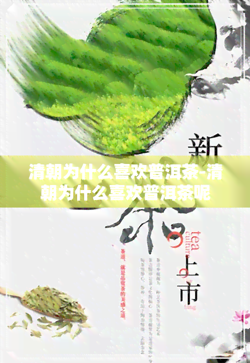 清朝为什么喜欢普洱茶-清朝为什么喜欢普洱茶呢