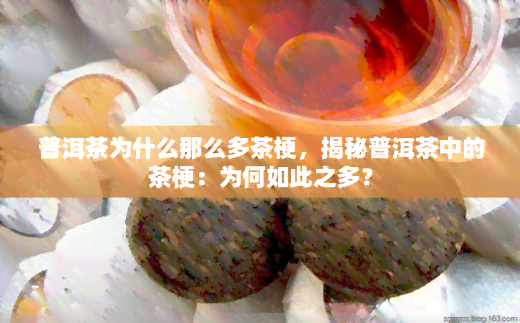 普洱茶为什么那么多茶梗，揭秘普洱茶中的茶梗：为何如此之多？