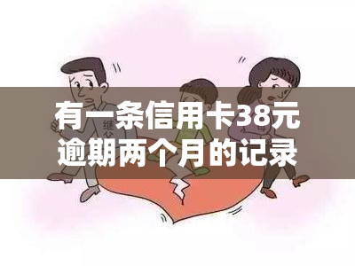 有一条信用卡38元逾期两个月的记录是否会影响房贷？信用卡2个月逾期与3000元逾期有何区别？