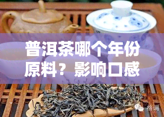 普洱茶哪个年份原料？影响口感的关键因素解析