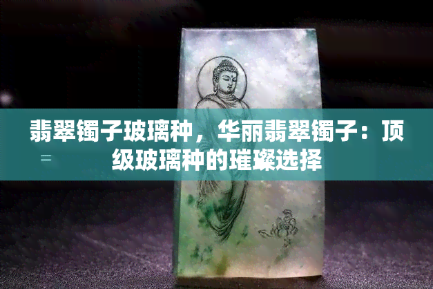 翡翠镯子玻璃种，华丽翡翠镯子：顶级玻璃种的璀璨选择