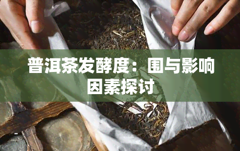 普洱茶发酵度：围与影响因素探讨