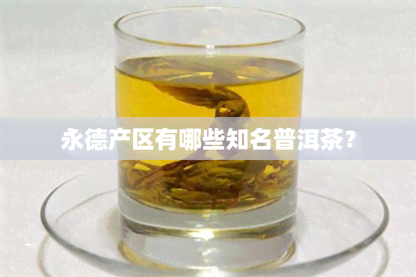 永德产区有哪些知名普洱茶？