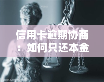 信用卡逾期协商：如何只还本金？协商成功后，多久能恢复？