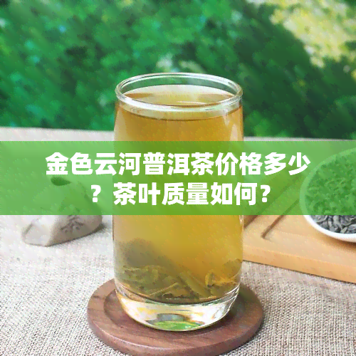 金色云河普洱茶价格多少？茶叶质量如何？