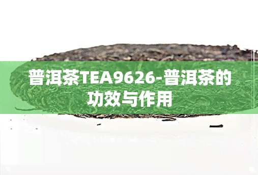 普洱茶TEA9626-普洱茶的功效与作用