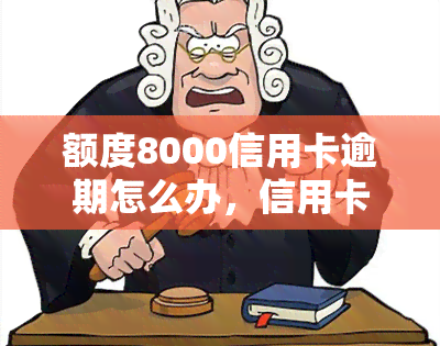 额度8000信用卡逾期怎么办，信用卡逾期8000元，应该如何处理？