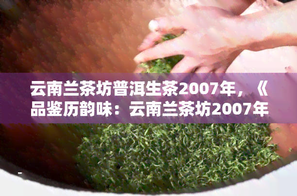 云南兰茶坊普洱生茶2007年，《品鉴历韵味：云南兰茶坊2007年普洱生茶》