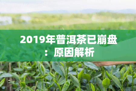 2019年普洱茶已 *** ：原因解析