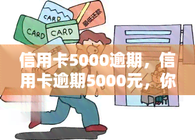 信用卡5000逾期，信用卡逾期5000元，你该怎么做？