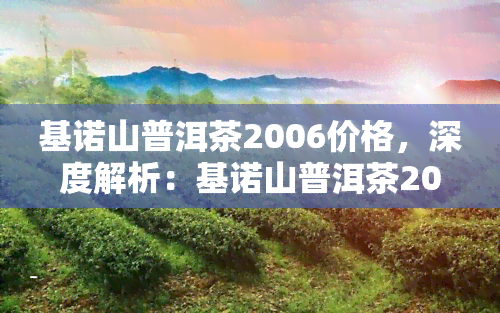 基诺山普洱茶2006价格，深度解析：基诺山普洱茶2006的价格走势与收藏价值