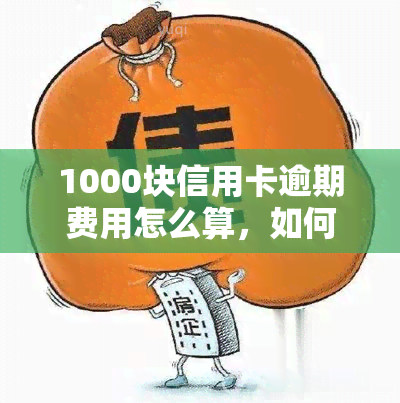 1000块信用卡逾期费用怎么算，如何计算1000元信用卡逾期费用？