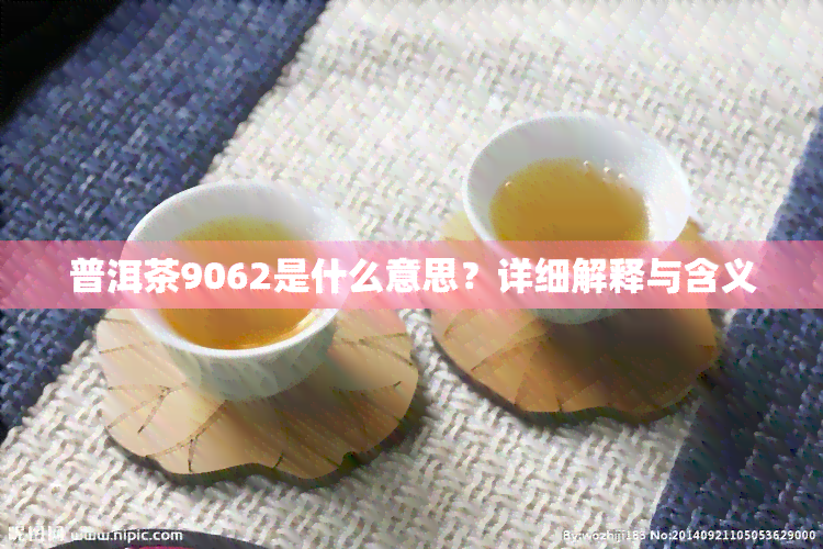 普洱茶9062是什么意思？详细解释与含义