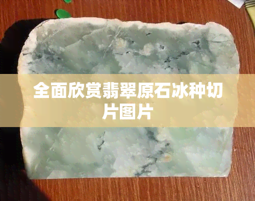 全面欣赏翡翠原石冰种切片图片