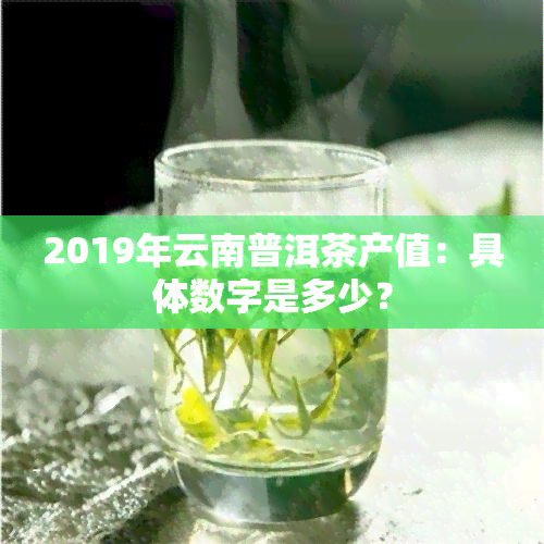 2019年云南普洱茶产值：具体数字是多少？