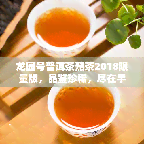 龙园号普洱茶熟茶2018限量版，品鉴珍稀，尽在手中：龙园号普洱茶熟茶2018限量版