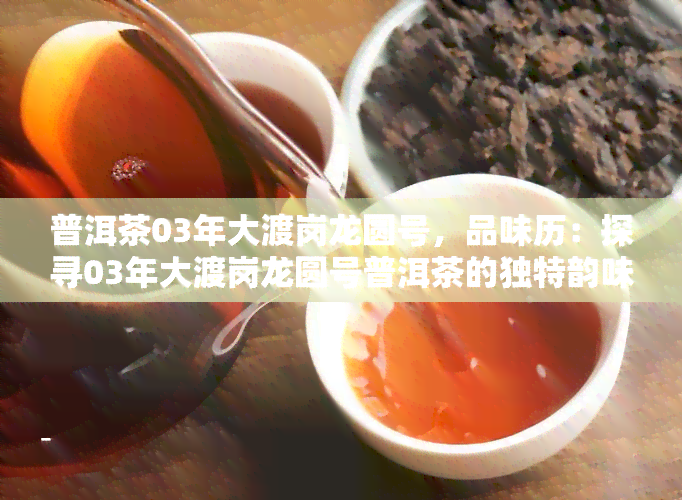 普洱茶03年大渡岗龙圆号，品味历：探寻03年大渡岗龙圆号普洱茶的独特韵味