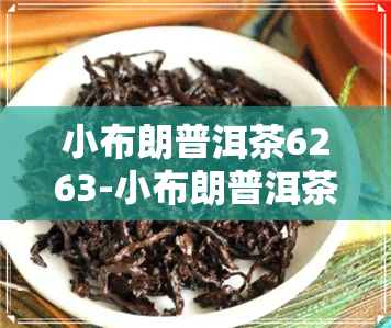 小布朗普洱茶6263-小布朗普洱茶