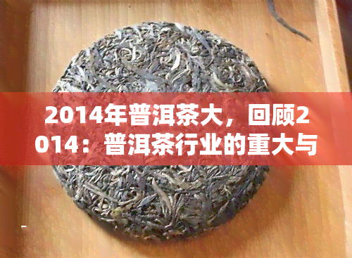 2014年普洱茶大，回顾2014：普洱茶行业的重大与影响