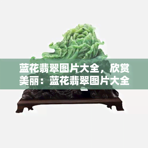 蓝花翡翠图片大全，欣赏美丽：蓝花翡翠图片大全