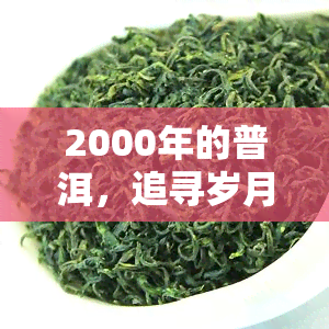 2000年的普洱，追寻岁月的味道：探索2000年普洱的韵味与价值