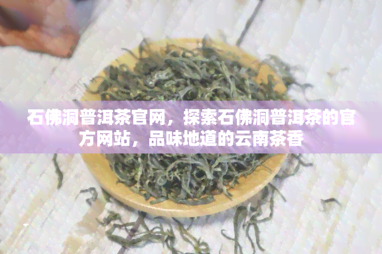 石佛洞普洱茶官网，探索石佛洞普洱茶的官方网站，品味地道的云南茶香