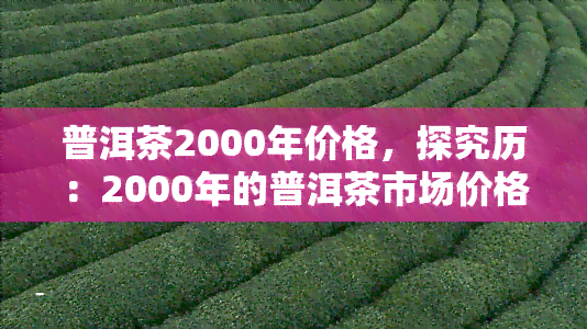 普洱茶2000年价格，探究历：2000年的普洱茶市场价格是多少？