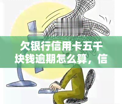 欠银行信用卡五千块钱逾期怎么算，信用卡逾期五千块，利息和罚款该如何计算？